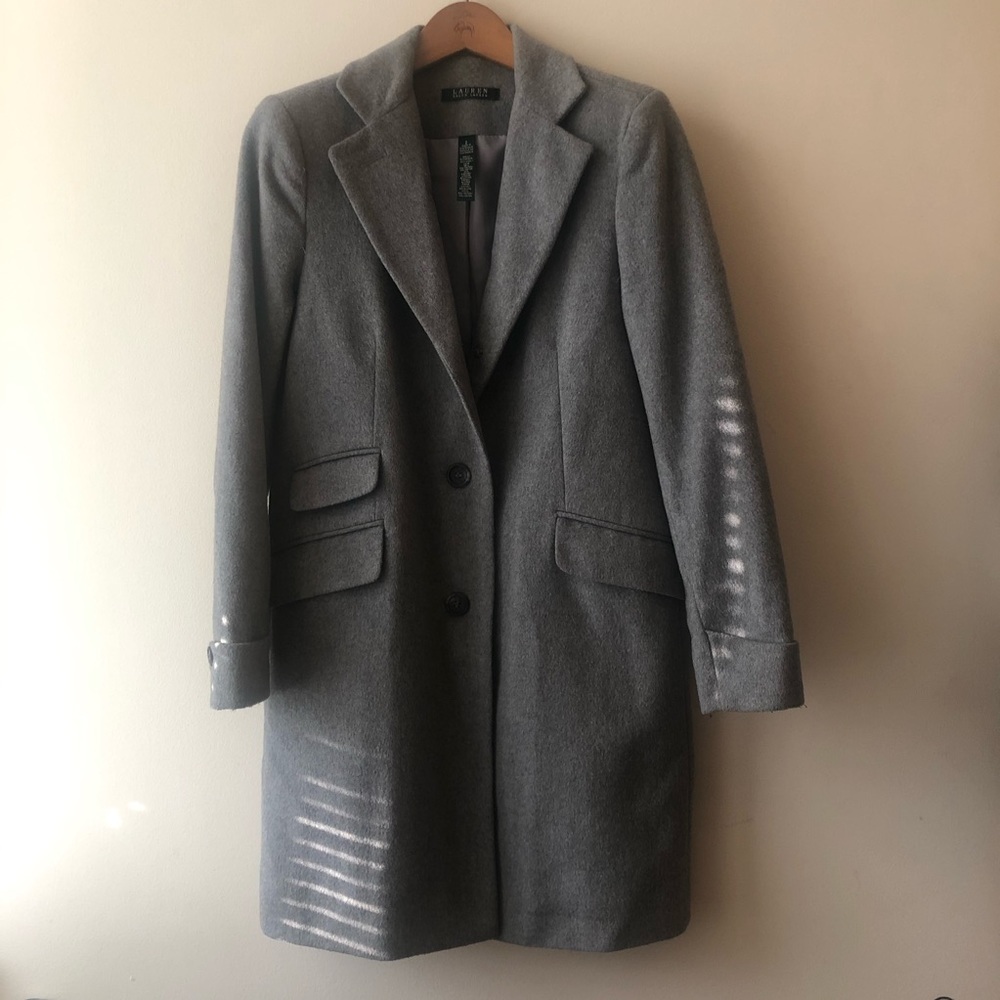 Lauren Ralph Lauren Gray Pea Coat